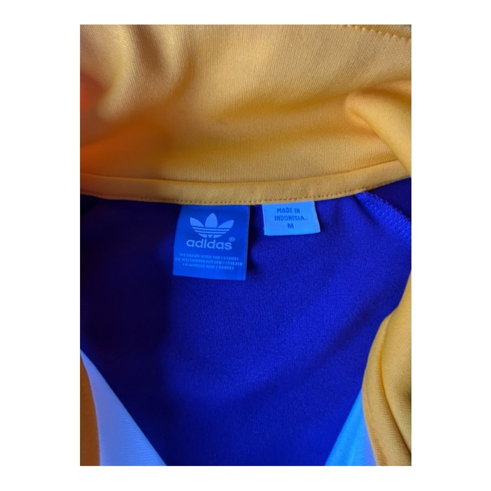 adidas Originals LA Lakers NBA Full Zip Track Jacket, Medium - Picture 5 of 8